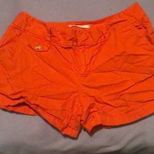 Orange shorts